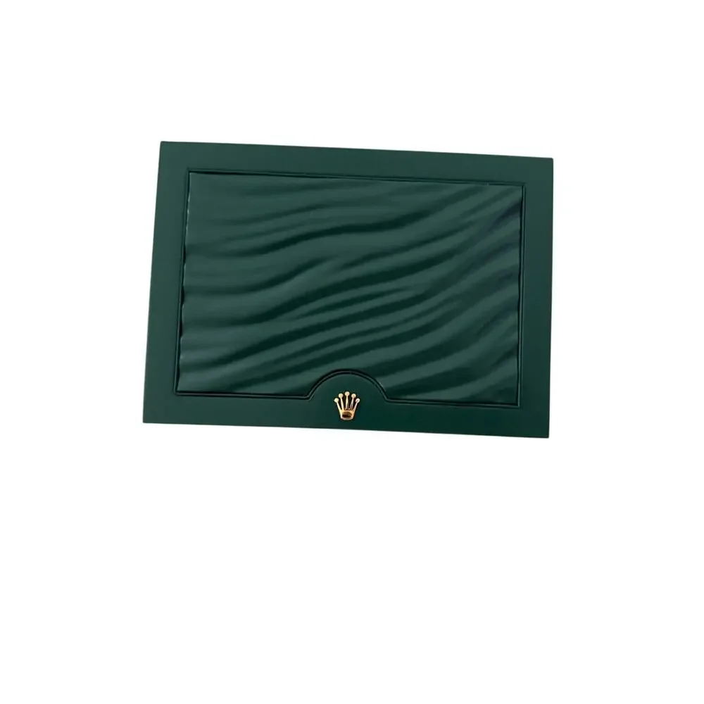 Rolex Green Wave Presentation Watch Box Storage Case